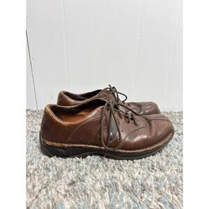 Red Wing Shoes Mens 9.5 Alley Brown Leather Oxford Low Top Comfort Work Lace Up